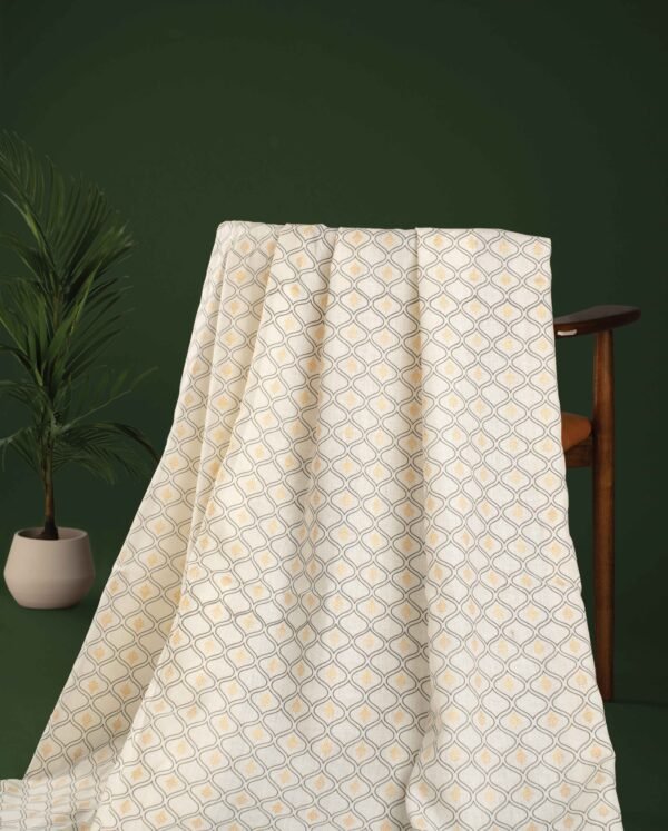 ALABASTER CREAM MOROCCAN TRELLIS