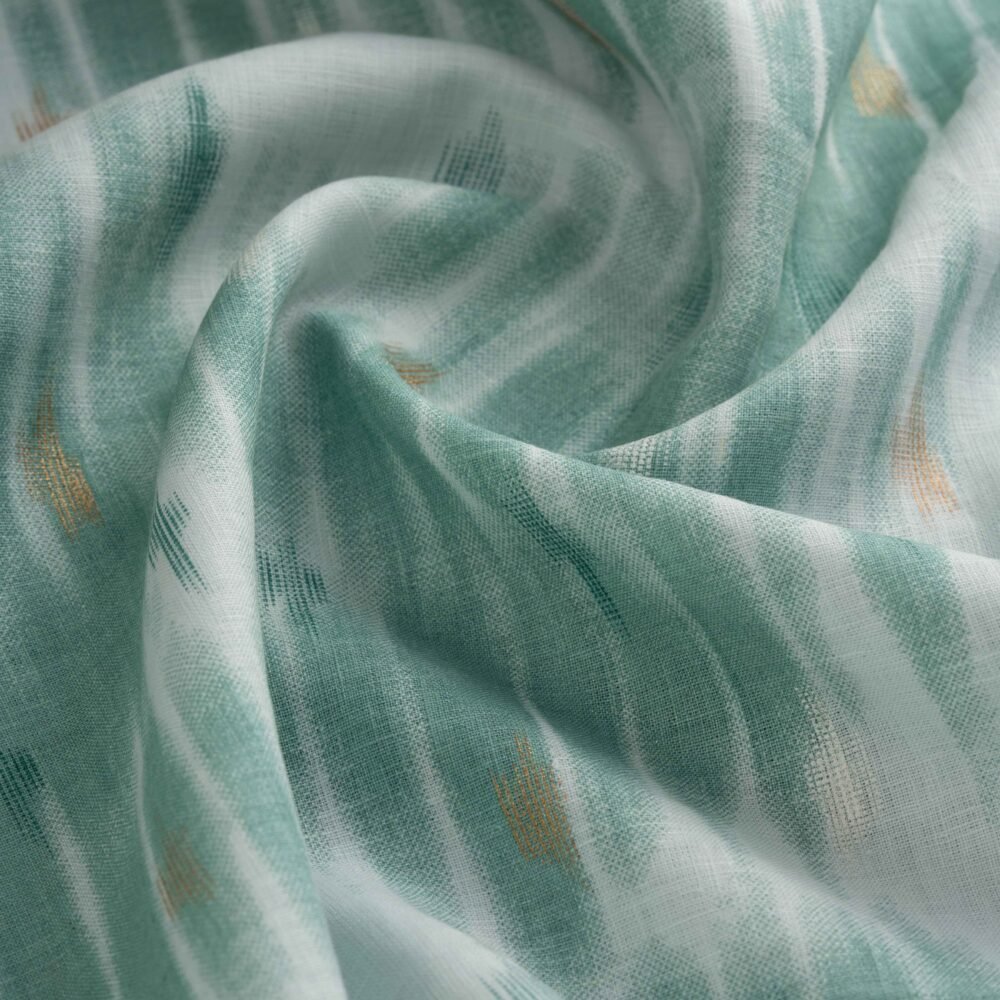 LAGOON MINT BRUSHED STRIPE