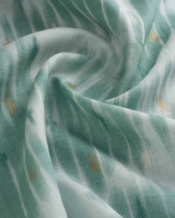 LAGOON MINT BRUSHED STRIPE