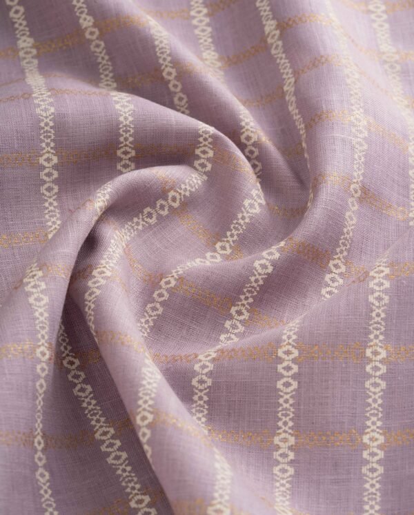SOFT LILAC TRIBAL STRIPE