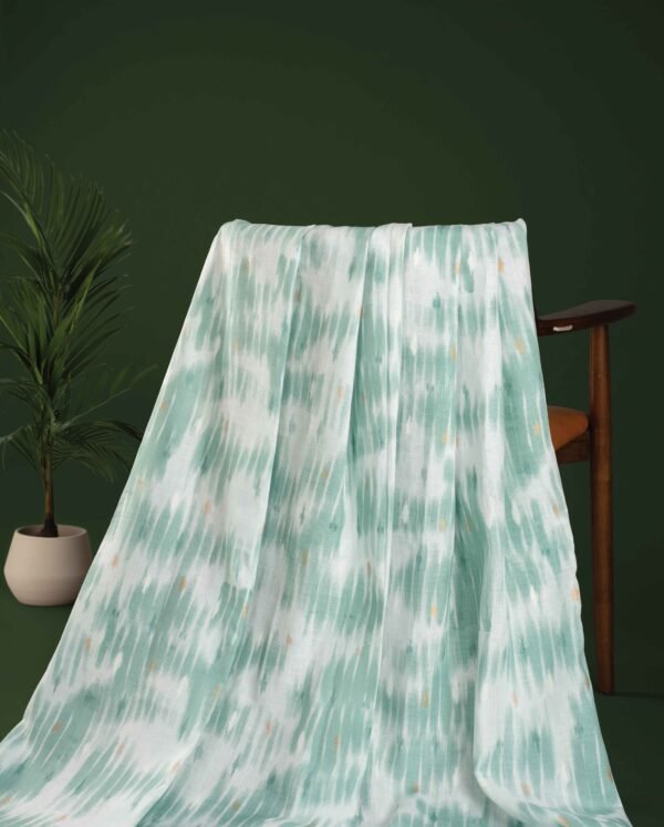 LAGOON MINT BRUSHED STRIPE